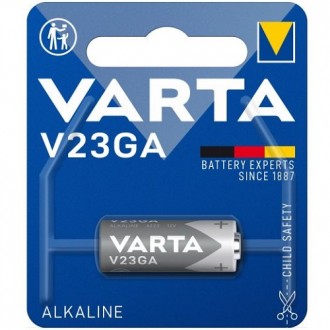 Cylindrical Alkaline Varta V23GA Battery for Remote Controls