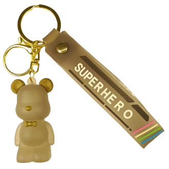 Silicone Keychain "Pretty Bear" – Stylish and Trendy Accessory