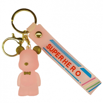 Silicone Keychain "Pretty Bear" – Stylish and Trendy Accessory