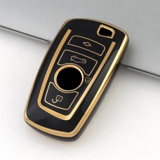 Car Key Cover for BMW F-series, 4 button, TPU, black