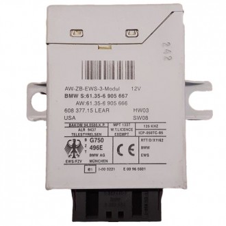 BMW, Rover EWS 3, Immobilizer Control Module Unit, 608377.15