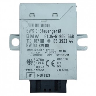 BMW EWS 3, Immobilizer Control Module Unit, 61356905668