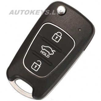Remote Key For Kia Rio 2011-2014 3 btn. ID60 433Mhz