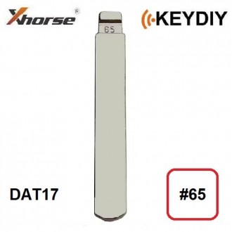 Keydiy, Xhorse key blade #65, DAT17