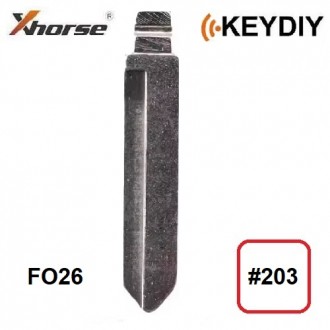 Keydiy, Xhorse key blade #203, H73, FO26