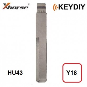 Keydiy, Xhorse key blade Y18, HU43
