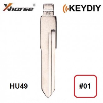 Keydiy, Xhorse key blade #01, HU49