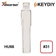 Keydiy, Xhorse key blade #31, HU66