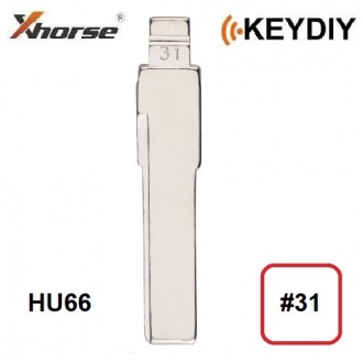 Keydiy, Xhorse key blade #31, HU66
