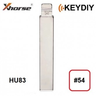 Keydiy, Xhorse key blade #54, HU83