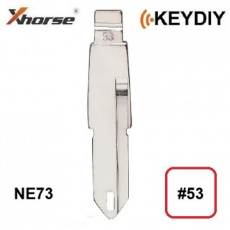 Keydiy, Xhorse key blade #53, NE73