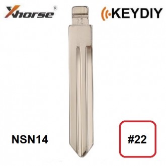 Keydiy, Xhorse key blade #22, NSN14