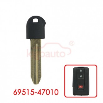 69515-47010 Smart key blade for Toyota Prius 2006-2009 TOY43