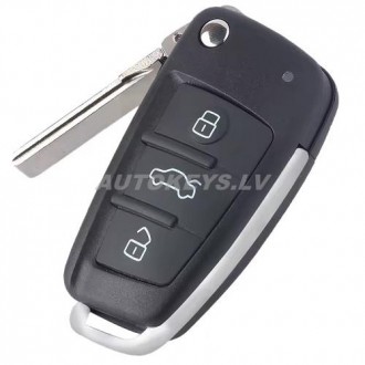 Remote Key For Audi A4, S4, RS4 2004-2009 ID48 433MHz 8E0837220Q