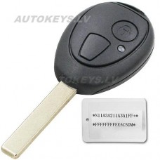 Mini Hatch 2001-2004 2btn. 433Mhz atslēga