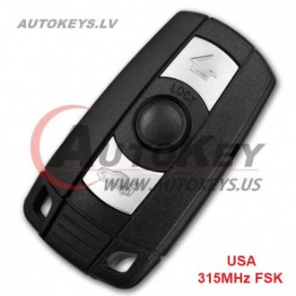 Remote Key For BMW E-Series 2005-2016 3btn. CAS3 315Mhz