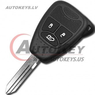 Remote Key For Chrysler,Dodge,Jeep 2005-2009 3 btn. ID46 433Mhz