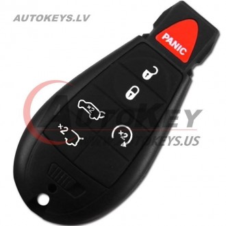 Remote Key For Jeep Grand Cherokee, Jeep Commander 2008-2013 6 btn. ID46 433Mhz