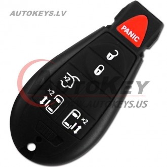 Remote Key For Chrysler Town & Country, Dodge Grand Caravan 2008-2019 6 btn. ID46 433Mhz