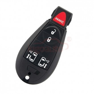 Remote Key For Chrysler Town & Country, Dodge Grand Caravan 2008-2019 5 btn. ID46 433Mhz