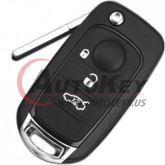 Remote Key For Fiat Egea, Tipo, 500X, Dodge Neon 2016-2021 433Mhz 3 btn. 6000631244