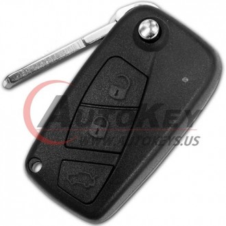 Remote Key For Fiat, Peugeot, Citroen 2007-2016 3 btn. ID46 433Mhz
