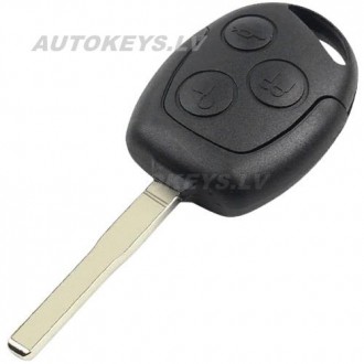 Remote Key For Ford B-Max, C-Max, S-Max, Focus, Mondeo, Fiesta 2003-2017 3 btn. 433Mhz