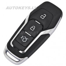 Ford Edge, Galaxy, Mondeo, S-Max, Mustang 2014-2022 3 btn. ID46 433Mhz Keyless Go atslēga