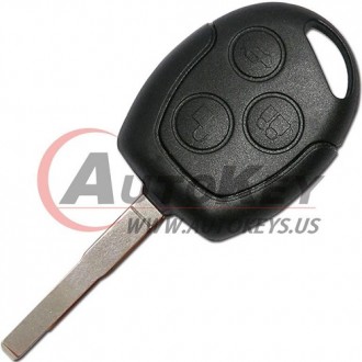 Remote Key For Ford B-Max, C-Max, S-Max, Focus, Mondeo, Fiesta 2003-2017 3 btn. 433Mhz