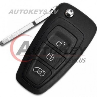 Remote Key For Ford Transit,Transit Custom 2012-2016 3 btn. ID63 433Mhz