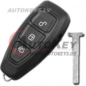 Keyless Smart Key For Ford B-Max,C-Max,Focus 2008-2016 3 btn. ID63 433Mhz