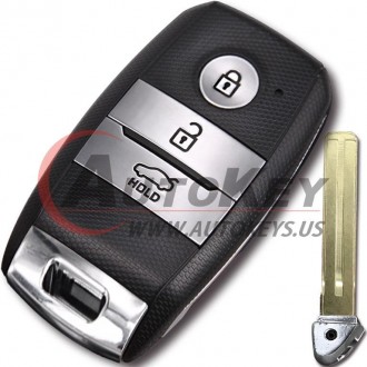 Smart Key For Kia Sportage, Optima 2013-2015 ID46 433Mhz 3 button