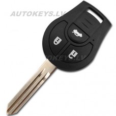 Remote Key For Nissan Micra,Juke 2010-2014 3 btn. ID46 433Mhz