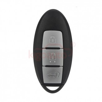 Keyless Smart Key For Nissan Qashqai, X-trail, Pulsar 2013-2018 3 btn. 4A 433Mhz