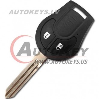 Remote Key For Nissan Micra 2010-2013 2 btn. ID46 433Mhz