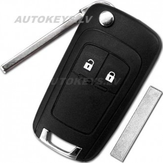 Remote Key For Opel Adam,Astra,Corsa,Mokka 2009-2017 2 btn. ID46 433Mhz