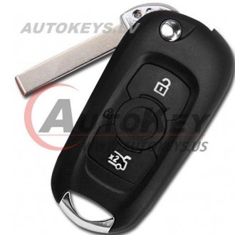 Remote Key For Opel Astra K 2015-2020 3 btn. ID46 433Mhz