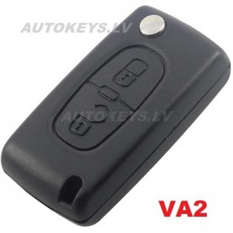 Remote Key For Citroen C8, Dispatch 2009-2016 2 btn. ID46-PCF7961A  433Mhz