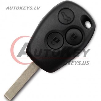 Remote Key For Fiat,Opel,Renault 2013-2020 3btn. PCF7961M 433Mhz