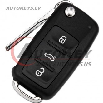 Remote Key For Volkswagen Phaeton, Touareg 2002-2010 ID46 433MHz 3D0959753AK