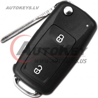 Remote Key For VW Amarok, Transporter 2011-2015 ID48 433Mhz 7E0837202AD