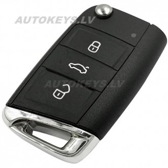 Remote Key For Skoda Fabia, Octavia, Rapid, Superb, VW Golf VII 2012-2021 434MHz 5E0959752D