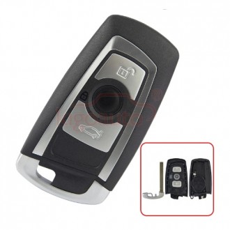 Smart key case for BMW F-series 2, 3, 5, 7, X5, HU92, 3 button
