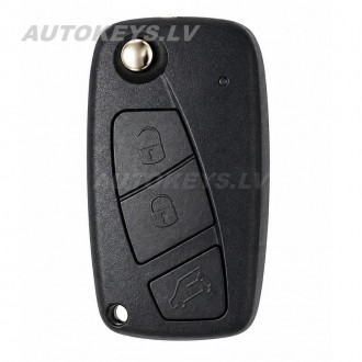 Flip key shell Citroen Jumper, Fiat Ducato, Peugeot Boxer SIP22 3 buttons Flip key shell Citroen Jumper, Fiat Ducato, Peugeot Boxer SIP22 3 buttons