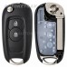 Flip key shell Opel Astra K 2015 - 2022 HU100 2 buttons – skats 3 Flip key shell Opel Astra K 2015 - 2022 HU100 2 buttons – skats 3