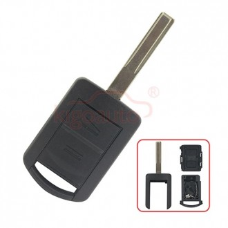 Remote key shell for Opel Corsa, Combo, Meriva, Tigra HU43 2 btn.