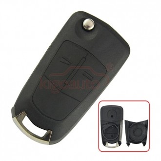 Remote key shell 2 btn. HU100 for Opel Corsa, Astra, Zafira, Vectra