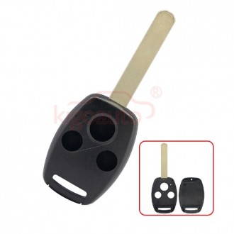 Remote key shell for Honda Accord, C-RV, Civic, F-RV, Jazz 3 btn.(No chip room)
