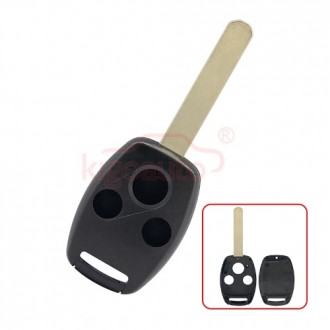 Remote key shell for Honda Accord, C-RV, Civic, F-RV, Jazz 3 btn.(with chip room)