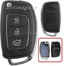 Flip Key Shell for Hyundai i10, i20, i40, ix35, Tucson, 2012-2018 KIA7/TOY49 3 button